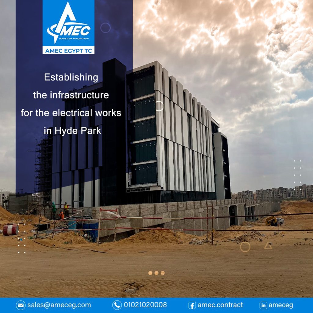 Establishing The Infrastructure For Electrical Works - Amec Contracting